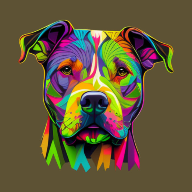 Blue Nose Majesty: American Staffordshire by IamActiveDog