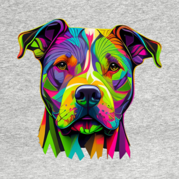 Blue Nose Majesty: American Staffordshire by IamActiveDog