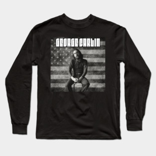 George Carlin / Comedy Style Long Sleeve T-Shirt