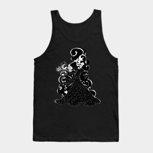 Plague doctor in starry coat Tank Top