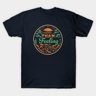 BOSTON band: MORE THAN A FEELING T-Shirt