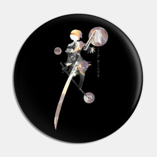 NieR: Automata katana 2B Pin
