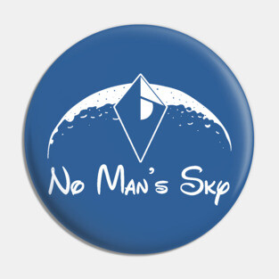 Magic Skies white Pin