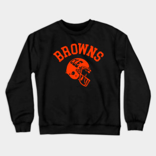 Browns Helmet Crewneck Sweatshirt