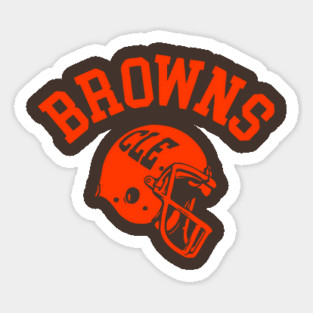 Browns Helmet Sticker