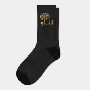 Coconut Comma + La 2024 Socks