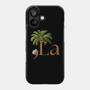 Coconut Comma + La 2024 Phone Case