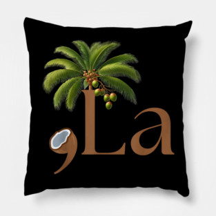 Coconut Comma + La 2024 Pillow