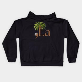 Coconut Comma + La 2024 Kids Hoodie