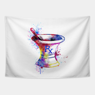 Mortal and Pestle Tapestry