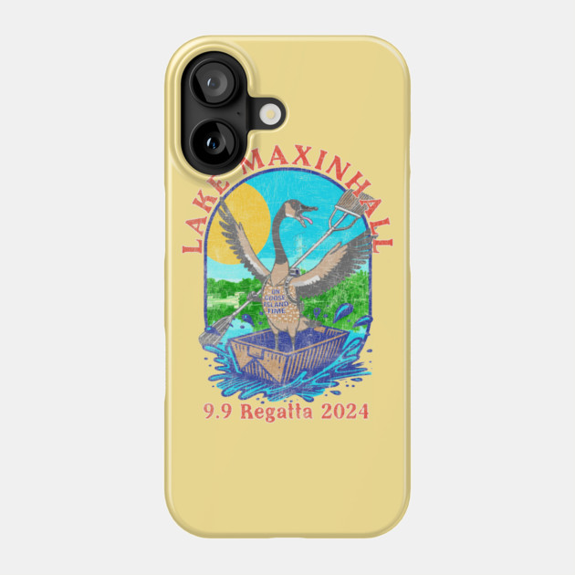 Lake Maxinhall 9.9 Regatta 2024 Phone Case by Camp Happy Hour