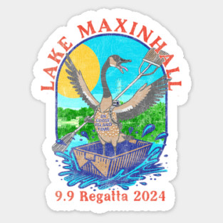 Lake Maxinhall 9.9 Regatta 2024 Sticker