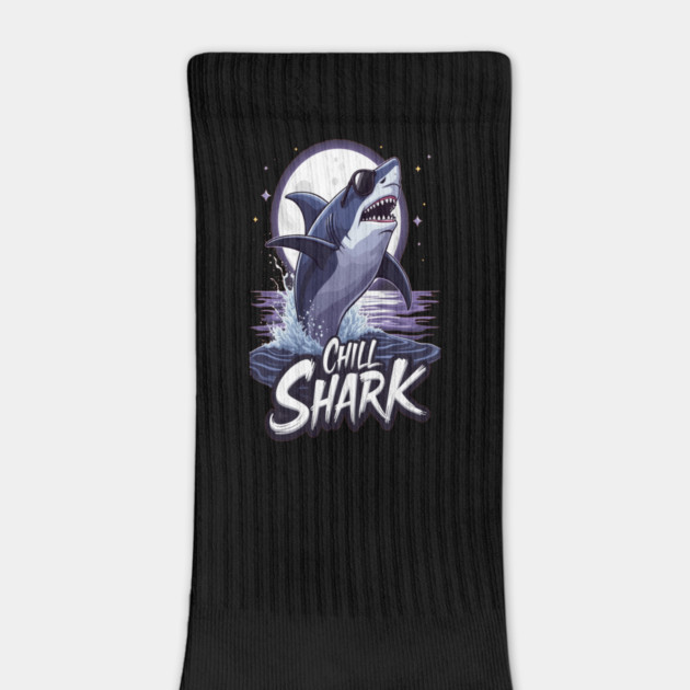 Cute Chill Shark Design by BirdsnStuff