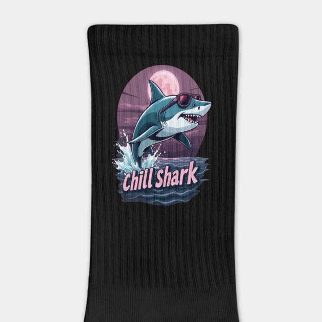 Cute Chill Shark Design by BirdsnStuff