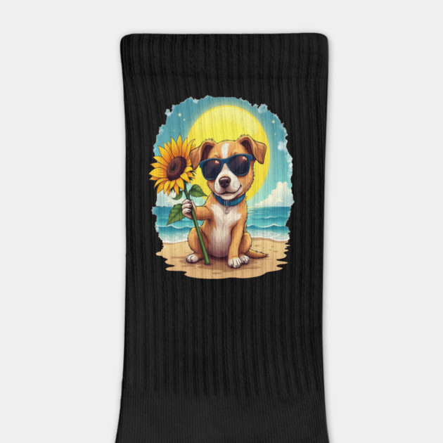 A Cute Puppy in Sunglasses by BirdsnStuff