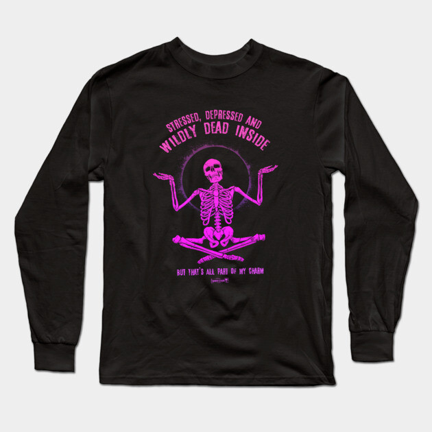 I Am Who I Am Long Sleeve T-Shirt by Tommy Devoid