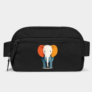 Minimilist Elephant in Shapes Bag