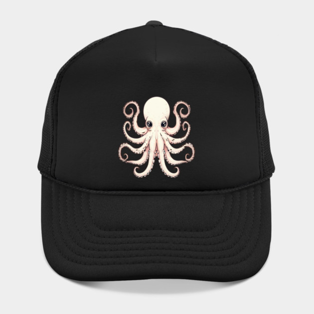 Octopus in Peach Color by BirdsnStuff