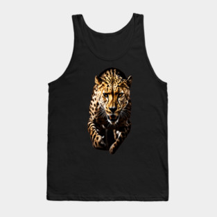 A Cheetah in Motion Tank Top