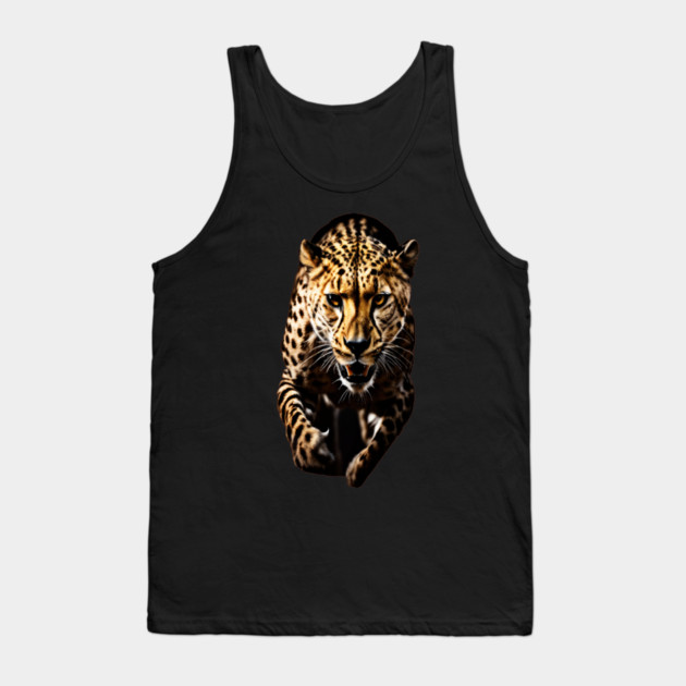 A Cheetah in Motion Tank Top by BirdsnStuff