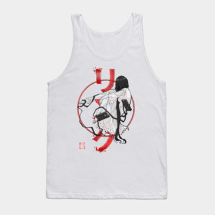 Ghostly giirl Tank Top