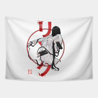 Ghostly giirl Tapestry