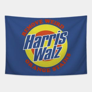 Kamala // Removes Weird // Orange Stains // Classic Tapestry