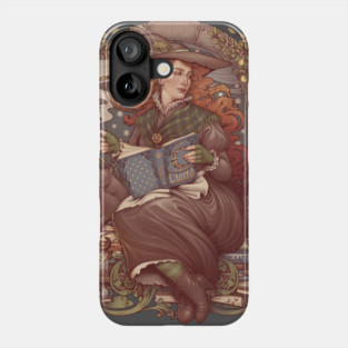 NOUVEAU FOLK WITCH Phone Case