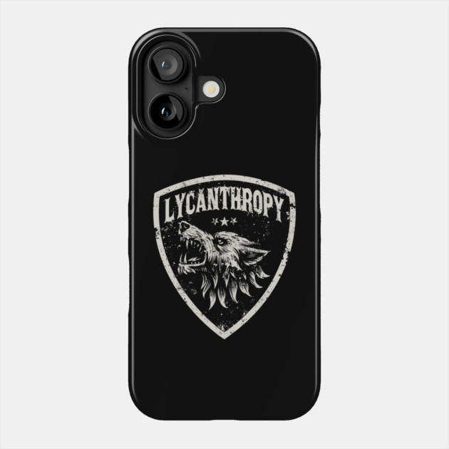 LYCANTHROPY Phone Case by artslaves