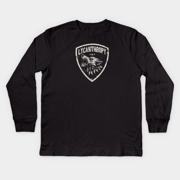 LYCANTHROPY Kids Long Sleeve T-Shirt by artslaves