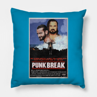 The Punk vs The Hunk Pillow