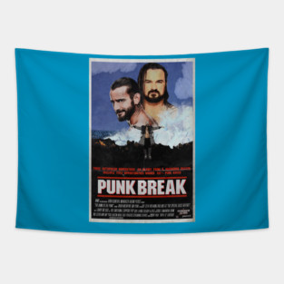 The Punk vs The Hunk Tapestry
