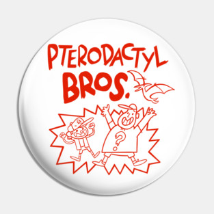 Pterodactyl Bros Pin