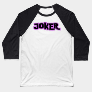 Joker Baseball T-Shirt
