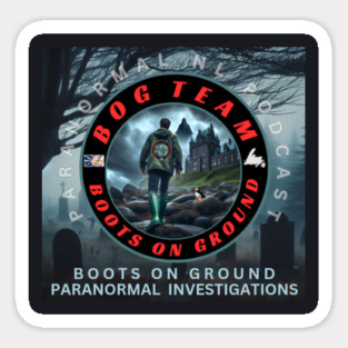 Paranormal NL BOG Investigation Team Sticker