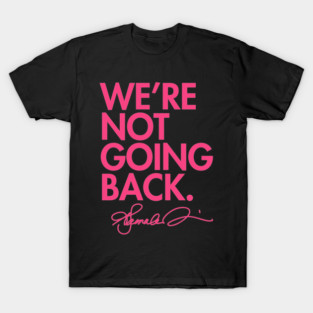 WE'RE NOT GOING BACK - KAMALA (coral) T-Shirt