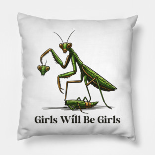 girls-will-be-girls Pillow
