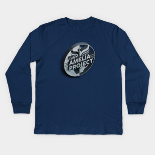 The Amelia Project - Noir Kids Long Sleeve T-Shirt
