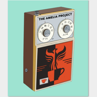 The Amelia Project - Radio Posters and Art
