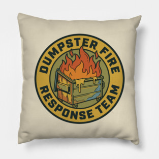 dumpster-fire-response-team Pillow