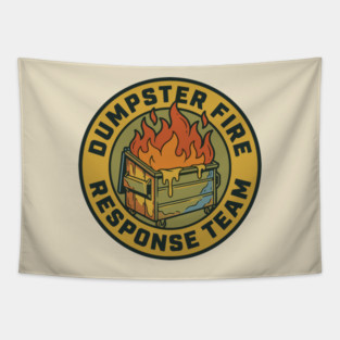 dumpster-fire-response-team Tapestry