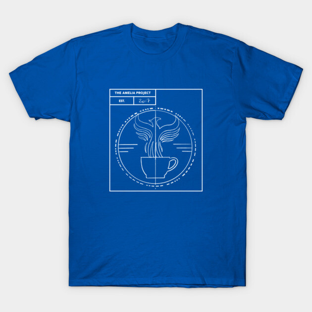 The Amelia Project - Blueprint T-Shirt by The Amelia Project