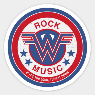 Rock Music Sticker