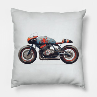Spider Moto Pillow