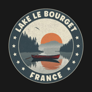 Lake Le Bourget France Sunset T-Shirt