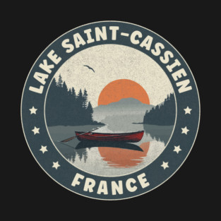 Lake Saint-Cassien France Sunset T-Shirt