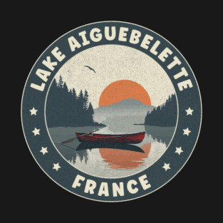 Lake Aiguebelette France Sunset T-Shirt