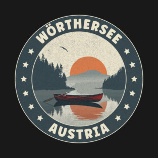 Wörthersee Austria Sunset T-Shirt