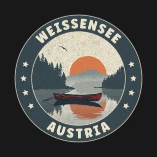 Weissensee Austria Sunset T-Shirt