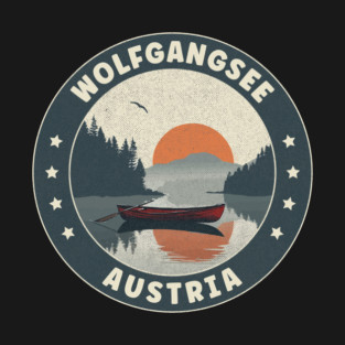 Wolfgangsee Austria Sunset T-Shirt